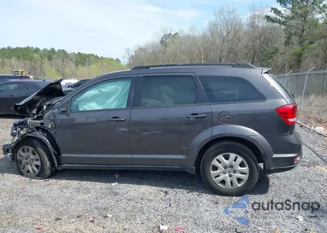 2019 Dodge Journey Se z USA, uszkodzony, nr VIN 3C4PDCBB5KT862431